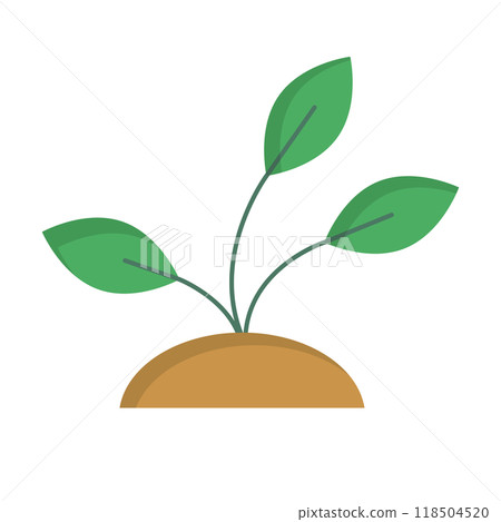 Buds and soil Buds and soil 118504520