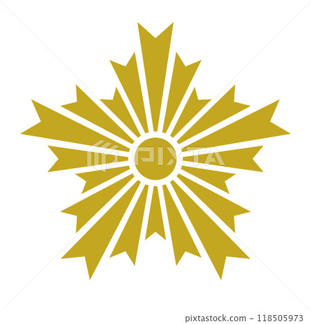 Police Emblem/Rising Sun Medal 118505973