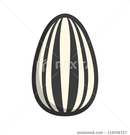 Sunflower seed icon 118506357