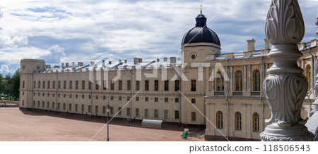 view from the balcony of the Great Gatchina Palace view from the balcony of the Great Gatchina Palace 118506543