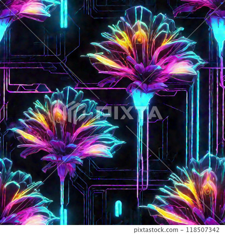 colorful flower background colorful flower background 118507342