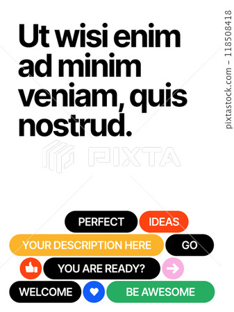 Layout template for events or business related. Layout template for events or business related. 118508418