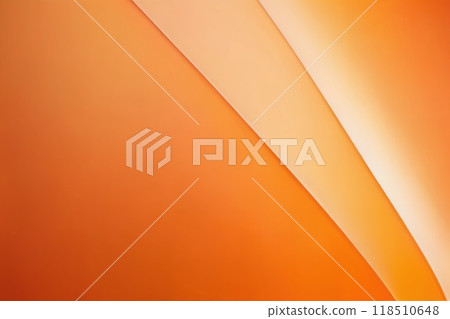 Orange pastel background with sunshine glare. 118510648