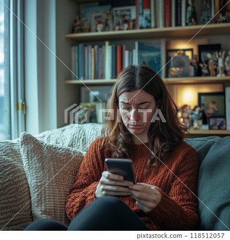 A tired woman,Too much information on the internet, It is addictive and can make you sick1 118512057