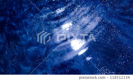 abstract texture of water stains, glare of light 118512134