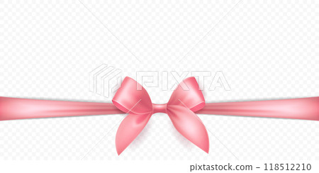 Vector Realistic Silk Pink Gift Ribbon, Satin Bow for Greeting Card, Gift, Isolated. Bow Design Template, Concept for Birthday, Christmas Presents, Gifts, Invitation, Box Vector Realistic Silk Pink Gift Ribbon, Satin Bow for Greeting Card, Gift, Isolated. Bow Design Template, Concept for Birthday, Christmas Presents, Gifts, Invitation, Box 118512210