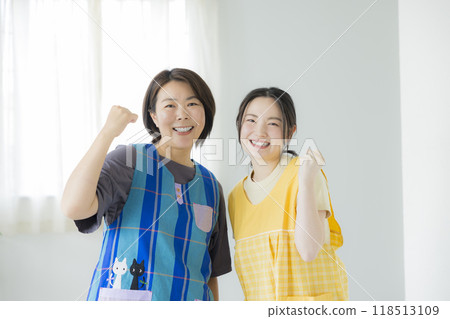 Two nursery teachers Two nursery teachers 118513109