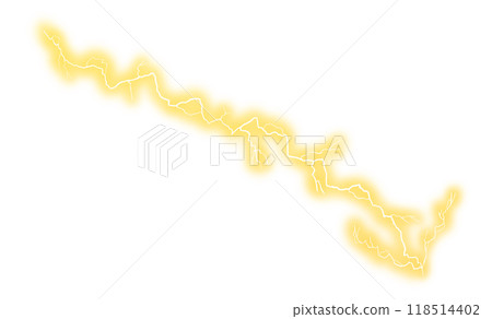 閃電箭頭_下（黃色） 118514402