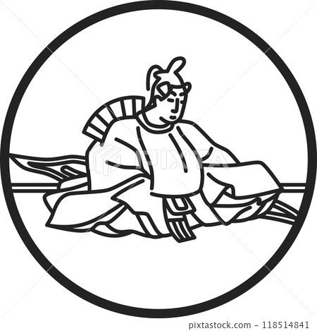 線條畫圓形簡單百人一州議員等 線條畫圓形簡單百人一州議員等 118514841