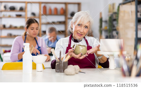 lady and her pottery works lady and her pottery works 118515536
