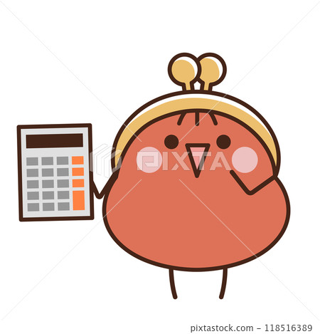 帶計算器的錢包 帶計算器的錢包 118516389