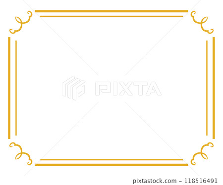 Elegant and classic frame Elegant and classic frame 118516491