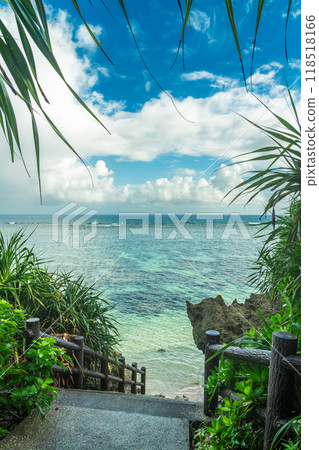 Spectacular views of Shinbiji, Irabu Island 118518166