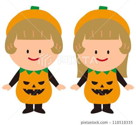 南瓜服飾插圖 118518335