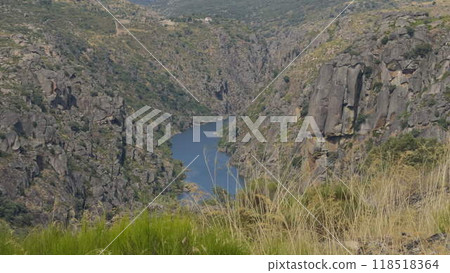 Stunning View of Duero River Canyon in Summer Stunning View of Duero River Canyon in Summer 118518364