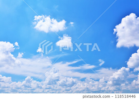 夏天藍天和雲彩 118518446