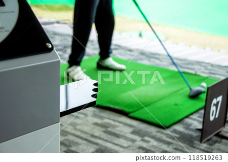 高爾夫練習場圖像 118519263