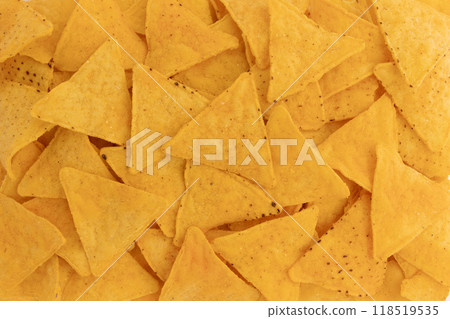 background of nachos 118519535