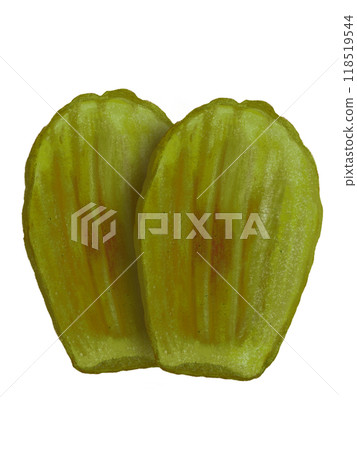 Madeleine (Matcha) 2 pieces 118519544