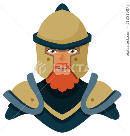 Medieval Knight Vector Illustration Medieval Knight Vector Illustration 118519873