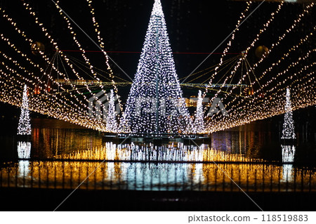 Christmas illuminations at Kansui Park 118519883