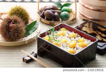 秋天的味道：栗子飯 118519916