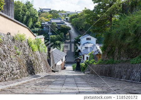 The slopes of Kitsuki Castle Town The slopes of Kitsuki Castle Town 118520172