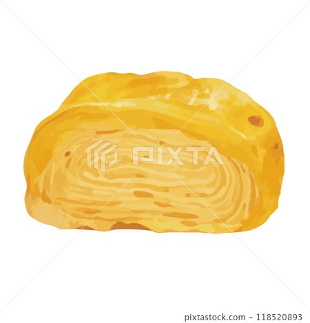 水彩畫玉子燒的插圖 水彩畫玉子燒的插圖 118520893