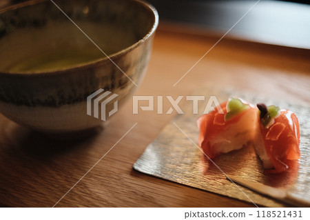 抹茶日式點心套裝 秋柿 抹茶日式點心套裝 秋柿 118521431