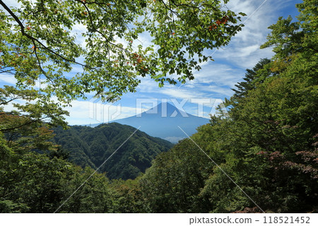 從錦州天下茶屋眺望富士山 118521452