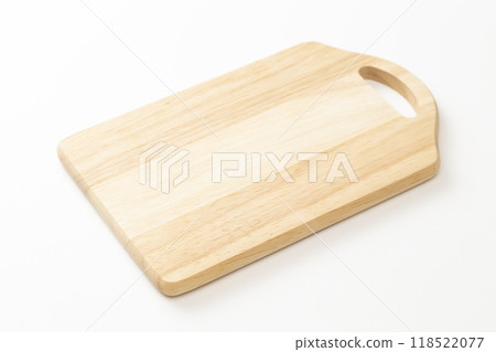 Cutting board on white background Cutting board on white background 118522077