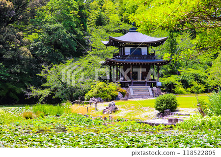 【京都風景】六月清爽的甘修寺 118522805