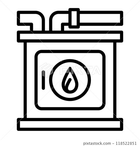 焚化爐圖示。 焚化爐圖示。 118522851