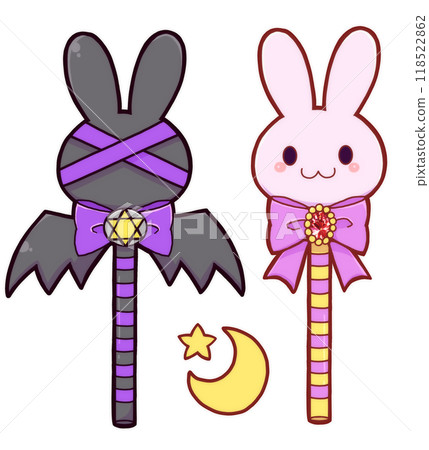 Magic wand set Magic wand set 118522862
