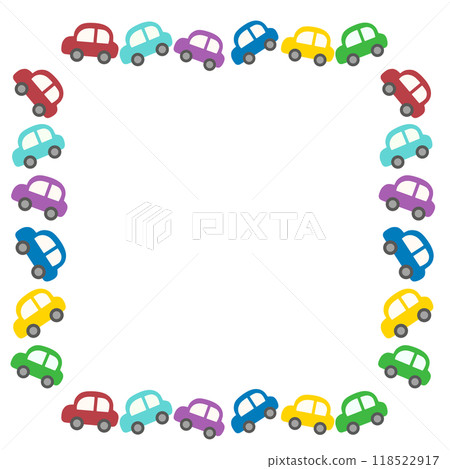 Frame of car 118522917