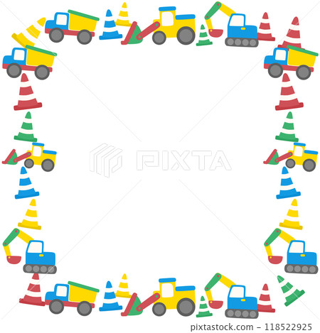 Heavy machinery frame 118522925