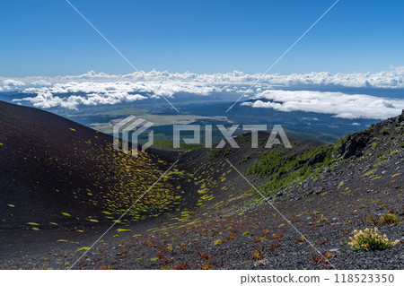 富士山火山口 寶榮第一火山口 富士山火山口 寶榮第一火山口 118523350