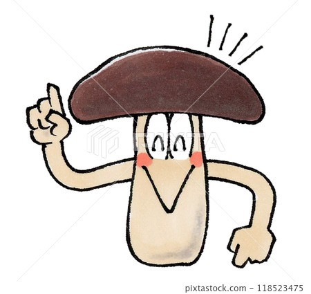 快樂的蘑菇角色 118523475