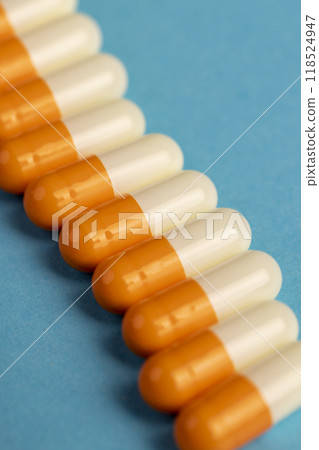 medical remedies in the form of gelatin capsules medical remedies in the form of gelatin capsules 118524947