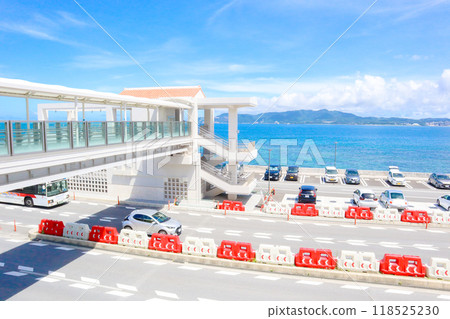 Nago Bay as seen from Kyoda Roadside Station Nago Bay as seen from Kyoda Roadside Station 118525230