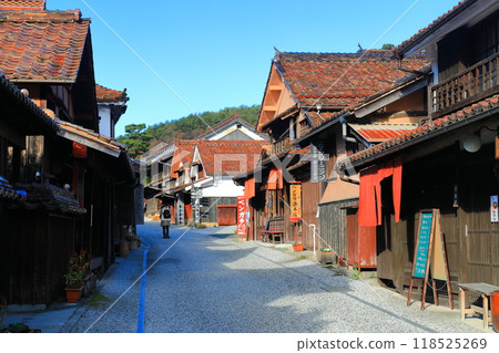 [岡山縣]吹谷故里村的陽光街景 118525269
