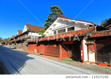 [岡山縣]吹谷故里村的陽光街景 118525280