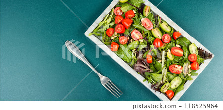 Summer salad. Healthy snack. Summer salad. Healthy snack. 118525964