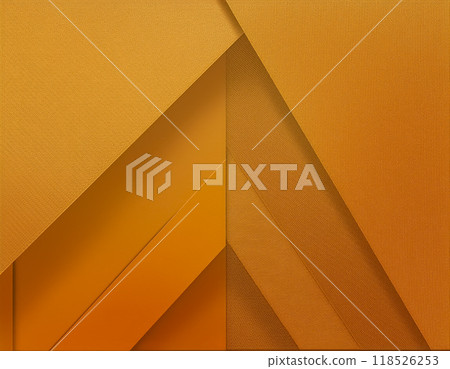 Image material of Japanese paper texture: brown and orange 118526253