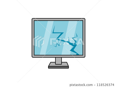 Cracked Screen 118526374