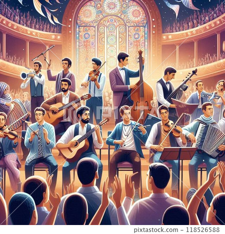 music, musical, person 118526588