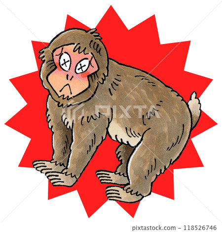 Exterminated Japanese monkeys 118526746