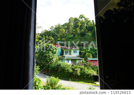 Luxury Hotel View room with Open Window 118526815