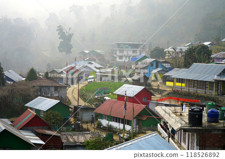 Various homestay are build in sillery gaon for serving the guest, a offbeat village in kalimpong district of West Bengal 118526892