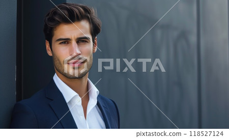 Refined Professional in Dark Suit Refined Professional in Dark Suit 118527124